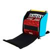 HERCHR Custodia per Fisarmonica, Borsa Antiscivolo Zaino Antiurto con Tracolla Imbottita Accessori per Tastiere Musicali per Fisarmoniche a Pianoforte da 48-60 Bassi