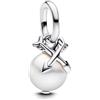PANDORA ME 793687C01 - Ciondolo a forma di perla e frecce, in argento Sterling con perle, compatibile Moments