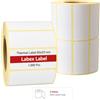 labex label Etichette termiche 60x25 mm su rotolo - Etichette Prezzi Adesive Senza Nastro - 3 rotoli 3000 etichette - Senza nastro - TSC Godex compatibili - Labex Label