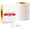 labex label Etichette termiche 40x20 mm su rotolo - Etichette Adesive Prodotti Senza Nastro - 3 rotoli 3000 etichette - Senza nastro - TSC Godex compatibili - Labex Label