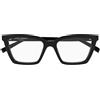 Saint Laurent Occhiali da Vista SL 912 001 Nero/Trasparente Donna 53/17/145