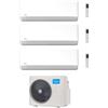 MIDEA CONDIZIONATORE MIDEA TRIAL SPLIT BREEZELESS E 9000+9000+12000 BTU WIFI INVERTER M3OA-27HFN8-Q A++