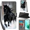 PHINIENLAND Cover per Honor 400 Lite / X70i Case PU Pelle Custodia [Kickstand] [Chiusura magnetica] [Slot per Schede], Portafoglio Flip Custodia per Honor 400 Lite,Neve
