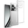 REY Pack 3x Cover in Gel TPU Trasparente per OPPO REALME GT NEO6 SE 5G - REALME GT NEO6 5G - REALME GT 6T 5G - REALME GT 6 5G, Ultra sottile 0,33 mm, Morbido Flessibile, Custodia Silicone