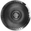 RECOIL SG-12 Griglia Subwoofer 12 Pollici (30 cm) in Acciaio Nero, Rete Protezione Alte Escursioni, Design Universale a Raggi Solari, Protezione Completa Woofer