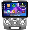 Inefala 4+64G Autoradio per Ford Everest Ranger/Mazda BT50 J97M 2006-2013 Android 15 con Wireless CarPlay Android Auto, 9'' Schermo per Auto Soporta Bluetooth WIFI GPS FM/RDS 32EQ SWC AHD Telecamera