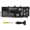 ASUNCELL 11.1V/42Wh BLO6XL Batteria del computer portatile per HP EliteBook Folio 1040 G0 1040 G1 1040 G2 Series 722236-1C1 722236-271 722297-001 722297-005 BL06042XL BL06XL HSTNN-DB5D