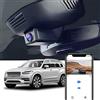 Fitcamx 4K Dash Cam Adatto per Volvo XC90 2023-2026 B5 B6 T8 Built-in OEM Look Ultra HD 2160P Video Loop Recording APP WiFi integrata Rilevamento collisioni Near Vision Plug and Play Scheda da 64 GB