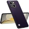 Topme Custodia Compatibile con iPhone 13 (6.1) - Protezione Sicura e Elegante - Viola scuro