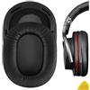 Geekria Cuscinetti auricolari di ricambio per SONY MDR-1R, MDR-1RMK2 - imbottiture per cuffie, parti di riparazione con guida video (Nero)