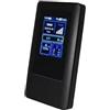 calonny Mobile WiFi 6 Chip MTK Schermo Portatile Hotspot 5G LTE Sim Router 2Gbps,4400mAh Batteria Ricaricabile, Modem USB wireless,Senza Configurazione,per Viaggio e sul Lavoro.non navigare, modifica APN