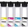 Hookink T9451 Cartucce Compatibili per Epson T9451 T9452 T9453 T9454 per Epson Workforce Pro WF-C5710DWF WF-C5790DWF WF-C5290DW WF-C5210DW WF-C5710 WF-C5210 WF-C5290 5,000 Pagina, 4-Pack