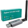 B BestCon Zigbee 3.0 USB Dongle, Zigbee Gateway con chip EFR32MG21 e antenna esterna SMA, hub USB Zigbee universale, coordinatore per Home Assistant, Zigbee2MQTT, OpenHAB, Plug & Play