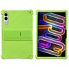GIOPUEY Cover Compatibile con Lenovo Yoga Tab 11.1 2025 - con Supporto - Custodia Protettiva in Silicone TPU Morbida Case - Green