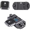 Ysislybin Clip per Fotocamera, Supporto sulla Tracolla o sulla Cintura, Porta Macchina Fotografica a Sgancio Rapido in Alluminio, Clip per Zaino per Trasportare Action Camera, Reflex Digitali e Binocoli