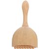 Healvian Massaggiatore Schiena E Cervicale Strumento Di Raschiatura in Legno a Forma Di Coppa Massaggiatore Portatile Per Casa Ufficio Palestra E Viaggio 7.48 Pollici