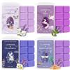 SCENTORINI Cera Profumata da Sciogliere, Profumi di Serie Lavanda Profumi per Dormire, Cera di Soia Naturale, Cubetti di Cera Profuma per Casa, Bagno, Ambiente