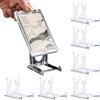 HZHSSG Supporti Mini per Espositore Carte , Supporto Regolabile in Acrilico Premium per Carte Espositore, Carte Graded, Carte PSA, Carte di Baseball, Carte Sportive (6)