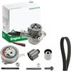 INA 530 0699 30 Kit cinghia distribuzione pompa acqua 29 mm Compatibilità con VW Golf 7 Hatchback 5G1, BQ1, BE1, BE2 T-Roc A11 TIGUAN AD1, AUDI A3 Sportback 8VA, 8VF, SEAT Leon Hatchback 5F1