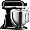 Kitchenaid Artisan, planetaria 5KSM185PSEOB con testa reclinabile 4,8 Lt, accessori in acciaio inox, onix black