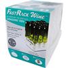 FastRack - Stendino per bottiglie - Alternativa all'albero di essiccazione della bottiglia; asciuga e conserva le tue bottiglie di vino o bombardiere/belgi; aggiunta perfetta al tuo kit di fermentazione del vino (FastRack12 due rack e un vassoio)