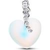 PANDORA 794143C01 ciondolo a cuore in cristallo