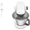 Kenwood KHC30 - Miscelatore con supporto per cottura e impasto, controllo elettronico della velocità, miscelazione planetaria, ciotola in acciaio inox, set di 3 attrezzi, paraspruzzi, design compatto