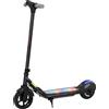 SPORTNOW Monopattino elettrico bambini 6-14 anni, display LED, luci RGB, pneumatici Ø 16,51 cm, velocità 10 km/h, avviamento a spinta, nero | Aosom Italy