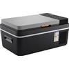 Outsunny Frigorifero a compressore 20L -20℃-20℃ Frigorifero elettrico con controllo APP, luci LED, porta USB, protezione batteria | Aosom Italy