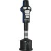 SPORTNOW Dummy da boxe, autoportante, altezza regolabile, base pesante, pelle sintetica, nero+grigio+blu, 55 x 55 x 178-207 cm | Aosom Italy