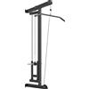SPORTNOW Macchina per remata per allenamento, attrezzo fitness da parete, macchina a cavo per home gym, acciaio, nero | Aosom Italy