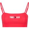 TOMMY JEANS TOP CROP ARCHIVE LOGO DONNA