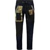 WHITE SAND PANTALONE CHINO PATCHWARK