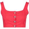 TOMMY JEANS TOP CROP IN DENIM DONNA