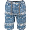 PERFECTION BERMUDA ELASTICO COULISSE IN COTONE BANDANA