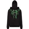 PHOBIA FELPA CON CAPPUCCIO FULMINI BALACLAVA