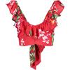 GUESS TOP FLOREALE CON BALZE DONNA