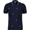 SUN 68 POLO RICAMO PALME ALL-OVER