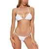 4GIVENESS BIKINI TRIANGOLO SLIP TRECCE DONNA