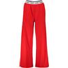 TOMMY JEANS PANTALONI PALAZZO LOGO ELASTICO DONNA