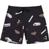RVCA BOARDSHORT HOT FUDGE TRUNK