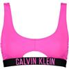 CALVIN KLEIN UNDERWEAR REGGISENO BRALETTE CUT OUT DONNA