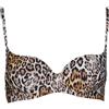 GUESS REGGISENO PUSH UP FANTASIA LEOPARD DONNA