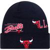NEW ERA BEANIE MULTI PATCH CHICAGO BULLS