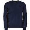 GANT Uomo Gant Maglione Girocollo In Cotone E Lana