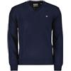 GANT Uomo Gant Maglione Scollo V In Cotone E Lana