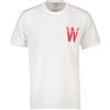 WOOLRICH T-SHIRT POCKET STAMPA RETRO