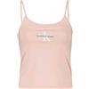 CALVIN KLEIN CANOTTA MONO LOGO TANK TOP DONNA