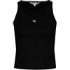 CALVIN KLEIN TOP CON CUT OUT IN JERSEY MILANO DONNA
