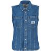 CALVIN KLEIN Donna Calvin Klein Camicia Smanicata In Denim Donna